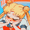 Blushing Sailor Moon